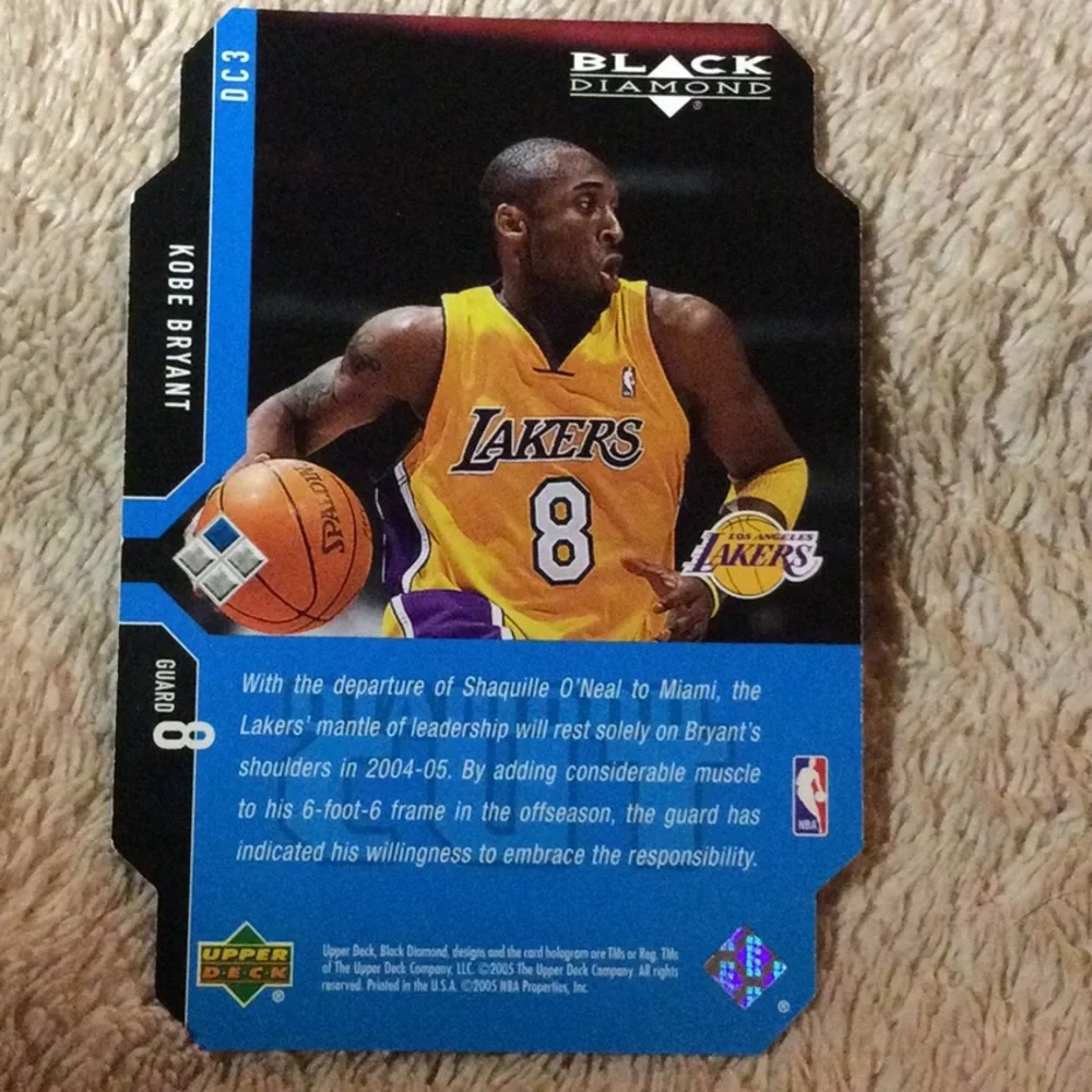 96-97 Kobe Bryant Hoops Rookie & 04-05 Upper Deck Black 💎 basketball cards - Picture 8 of 10
